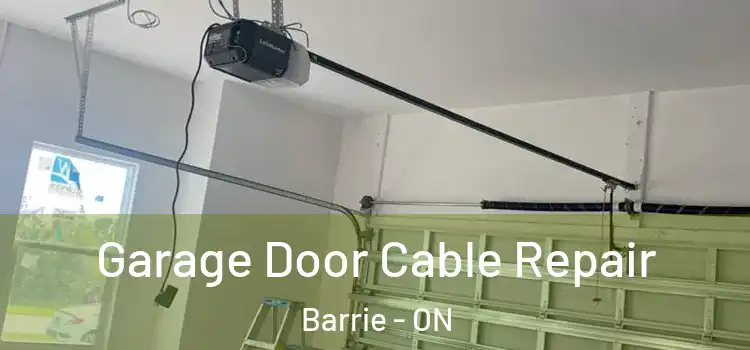  Garage Door Cable Repair Barrie - ON