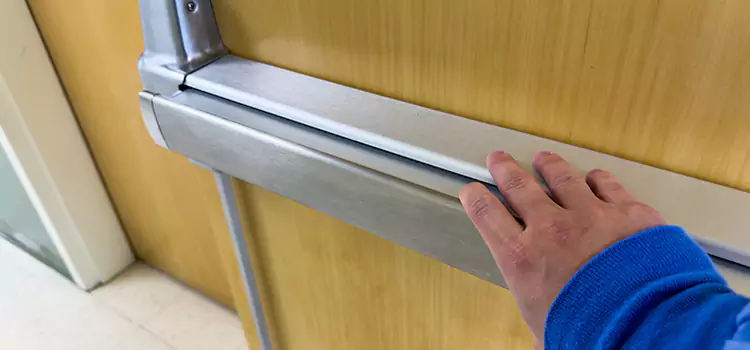 Installing a Push Bar on a Door Barrie