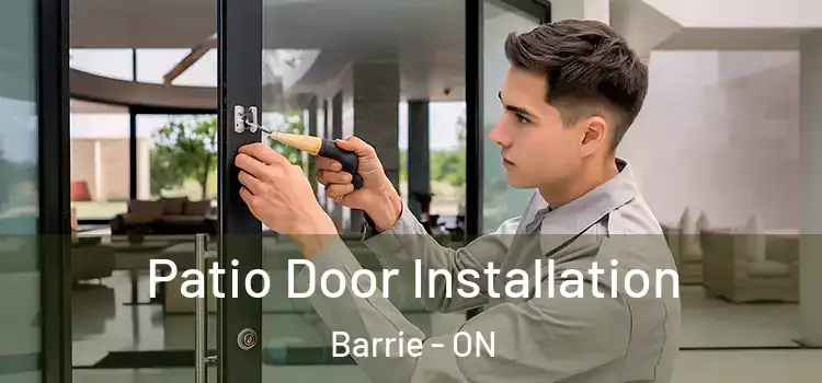  Patio Door Installation Barrie - ON