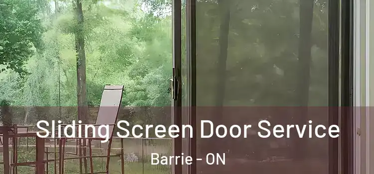  Sliding Screen Door Service Barrie - ON