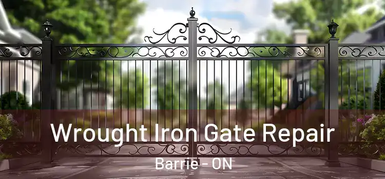  Wrought Iron Gate Repair Barrie - ON
